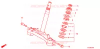 GUIDON   CARENAGE pour Honda ANC 110 ICON 2012