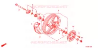 ROUE AVANT pour Honda ANC 110 ICON 2012
