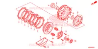 EMBRAYAGE pour Honda WAVE 110 S, Kick start 2013