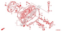 CARTER MOTEUR DROIT pour Honda FUTURE 125 Casted wheels, Rear brake disk 2013
