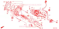 CARTER ARRIERE GAUCHE pour Honda CB 1100 S ABS 2016
