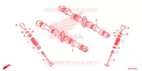 ARBRE A CAMES   SOUPAPE pour Honda CB 1100 EX ABS 2016