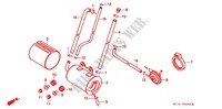 SYSTÈME DE RECYCLAGE DES GAZ pour Honda CB 125 TWIN 1990