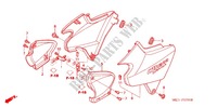 COUVERCLES LATERAUX (CB1300F/F1) pour Honda CB 1300 SUPER FOUR 2004