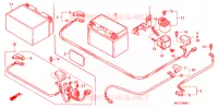 BATTERIE pour Honda CB 1300 SUPER FOUR TYPE 3 2005