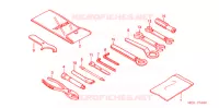 OUTIL pour Honda CB 1300 SUPER FOUR TYPE 3 2005