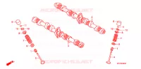 ARBRE A CAMES   SOUPAPE pour Honda CB 1300 SUPER FOUR STRIPES 2009