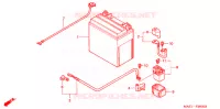 BATTERIE pour Honda CB X4 1300 1998