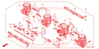 CARBURATEUR (ENS.) pour Honda CB X4 1300 1998