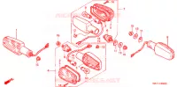 CLIGNOTANT pour Honda CB X4 1300 1998
