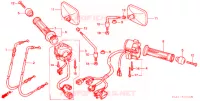 COMMODO   LEVIER   CABLE pour Honda CB X4 1300 1998