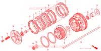 EMBRAYAGE pour Honda CB X4 1300 1998