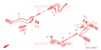 PEDALE pour Honda CB X4 1300 1998