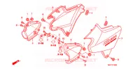 COUVERCLES LATERAUX pour Honda CB 1300 SUPER BOL DOR TYPE 2 2009
