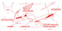 MARQUE  pour Honda CB 1300 SUPER BOL DOR TYPE 2 2009