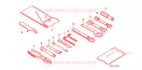 OUTIL pour Honda CB 1300 SUPER BOL DOR TYPE 2 2009
