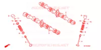 ARBRE A CAMES   SOUPAPE pour Honda CB 1300 SUPER BOL DOR ABS TWO TONES 2009