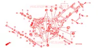CADRE pour Honda CB 1300 SUPER BOL DOR ABS TWO TONES 2009