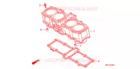 CYLINDRE pour Honda CB 1300 SUPER BOL DOR ABS TWO TONES 2009
