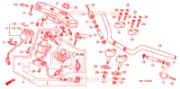 GUIDON   TE DE FOURCHE pour Honda CB 1300 SUPER BOL DOR ABS TWO TONES 2009