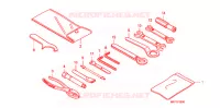 OUTIL pour Honda CB 1300 SUPER BOL DOR ABS TWO TONES 2009