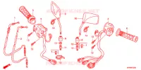 COMMODO   LEVIER   CABLE pour Honda CB 1300 SUPER FOUR TYPE 2 2007