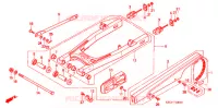 BRAS OSCILLANT pour Honda CB 250 NIGHTHAWK 1991