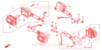CLIGNOTANT pour Honda CB 250 NIGHTHAWK 1991