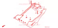 COUVERCLES LATERAUX pour Honda CB 250 NIGHTHAWK 1991