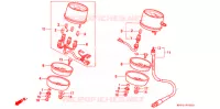 COMPTEUR pour Honda CB 250 NIGHTHAWK 1993