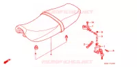 SELLE pour Honda CB 250 NIGHTHAWK 1994