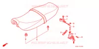 SELLE pour Honda CB 250 NIGHTHAWK 1999