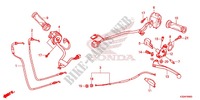 LEVIER DE GUIDON   CABLE   COMMODO pour Honda CB 300 F ABS 2015
