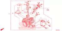 CORPS DE PAPILLON pour Honda CB 300 F ABS 2016