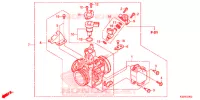 CORPS DE PAPILLON pour Honda CB 300 F 2016