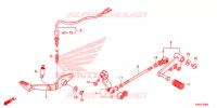 PEDALE pour Honda CB 300 F 2016