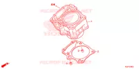 CYLINDRE pour Honda CB 300 POLICE ABS 6DK 2015