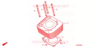 CYLINDRE pour Honda CB 300 R ABS 2011
