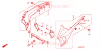 OUIES DE RADIATEUR (1) pour Honda CB 300 R ABS 2011