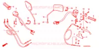 LEVIER DE GUIDON   CABLE   COMMODO pour Honda CB 300 R ABS 2011