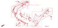 OUIES DE RADIATEUR (1) pour Honda CB 300 R ABS 2011
