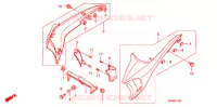 OUIES DE RADIATEUR (1) pour Honda CB 300 R ABS 2012