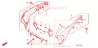 OUIES DE RADIATEUR (1) pour Honda CB 300 R 2011