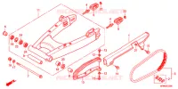 BRAS OSCILLANT pour Honda CB 400 SUPER FOUR ABS VTEC REVO 2017