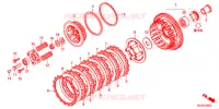 EMBRAYAGE pour Honda CB 400 F ABS WHITE 2013