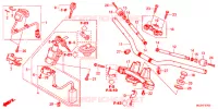 GUIDON   TE DE FOURCHE pour Honda CB 400 F ABS WHITE 2013