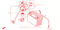 BATTERIE pour Honda CB 400 F CB1 1989