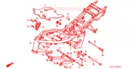 CADRE pour Honda CB 400 F CB1 1989