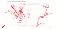 MAITRE CYLINDRE DE FREIN AVANT pour Honda CB 400 F CB1 1989