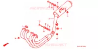 SILENCIEUX D'ECHAPPEMENT pour Honda CB 400 F CB1 1989
